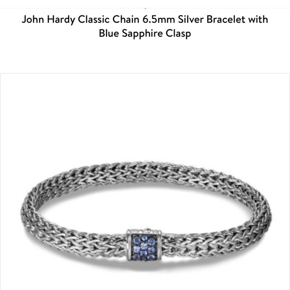 John Hardy Blue Sapphire Bracelet